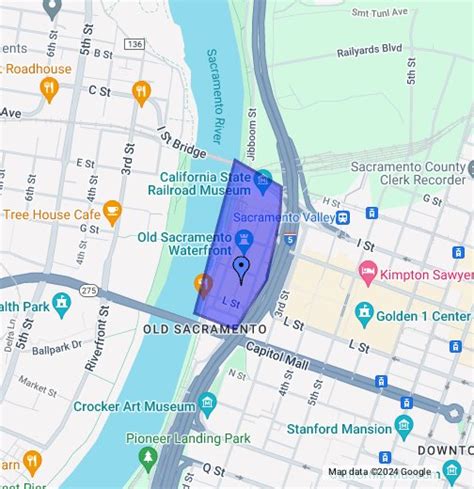The U. . Sacramento google maps